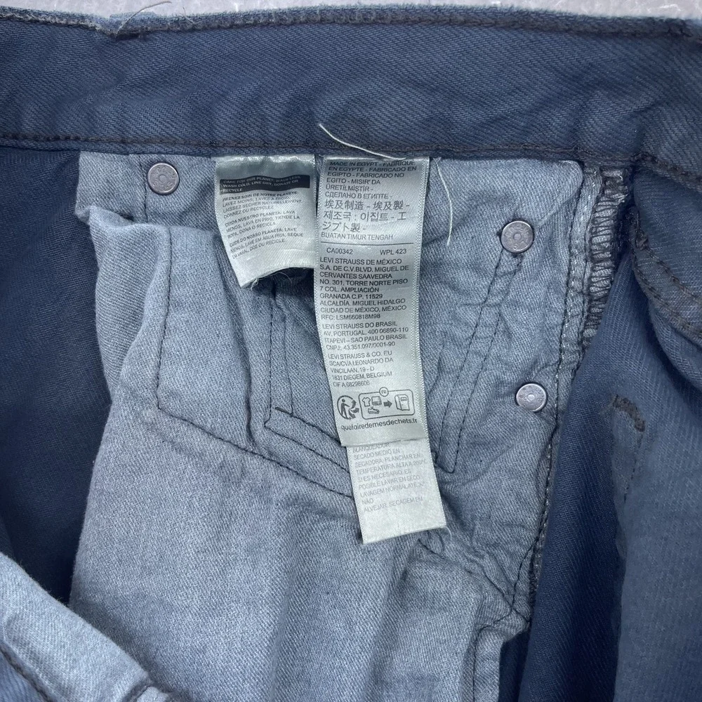 Levis 501 Jeans Mens 36x34 Blue Original Fit Straight Denim Casual 90s Skater